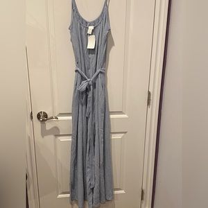 Light blue jumpsuit. H&M. New with tags
